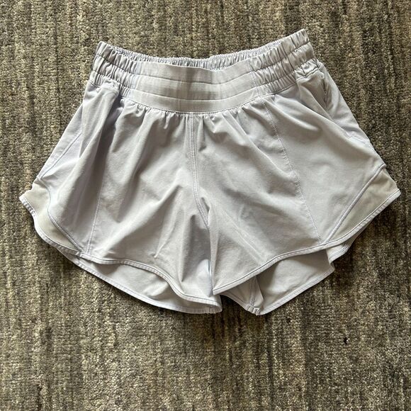 Lululemon periwinkle blue low rise hottie hot shorts, 4 - Picture 2 of 7